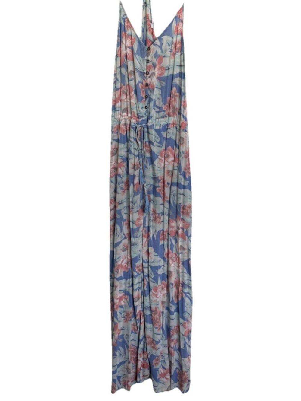 Rip curl Tropical Floral Maxi Dress Size Medium See Pictures